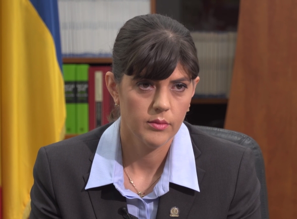 Laura Codruţa Kovesi (Sursa foto: captură Youtube)