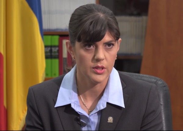 Laura Codruţa Kovesi (Sursa foto: captură Youtube)