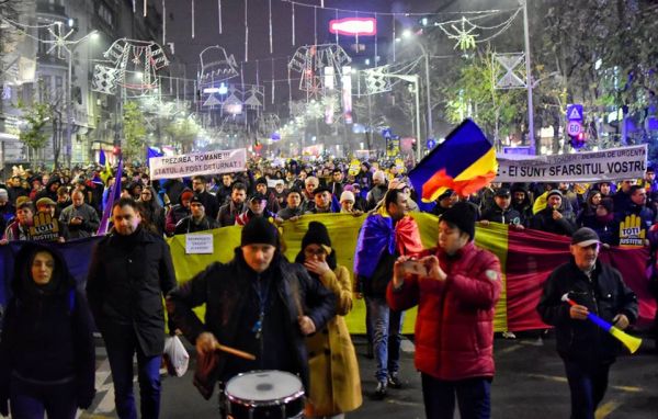 Protest (Sursa foto: "Corupţia Ucide"/Facebook)