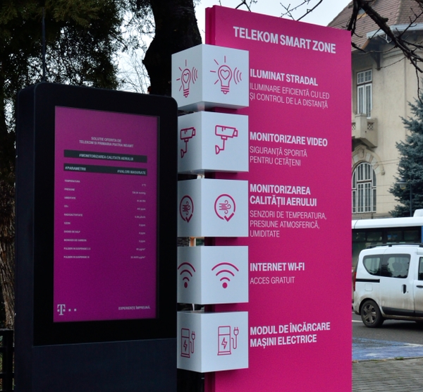 Telekom lansează al treilea proiect pilot de tip Smart City