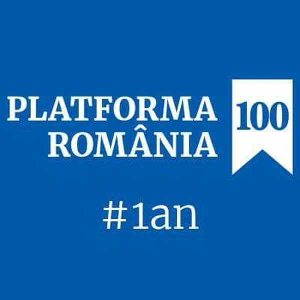 Platforma România 100 (Sursa foto: Facebook)