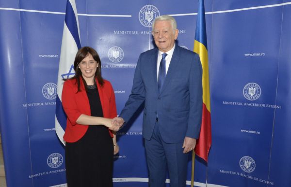 Tzipi Hotovely şi Teodor Meleşcanu (Sursa foto: Facebook)