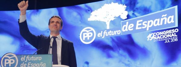 Pablo Casado, noul preşedinte al Partidului Popular din Spania