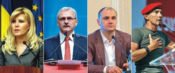 Udrea, Dragnea, Ghiţă şi Mazăre vor înfunda puşcăria