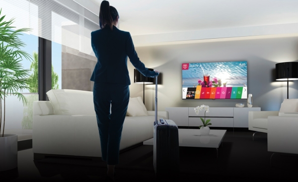 LG, soluţie hotelieră TV interactivă şi personalizată