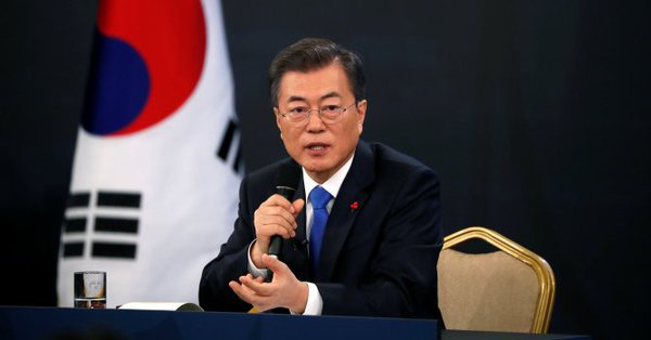 Moon Jae-in (Sursa foto: Twitter)