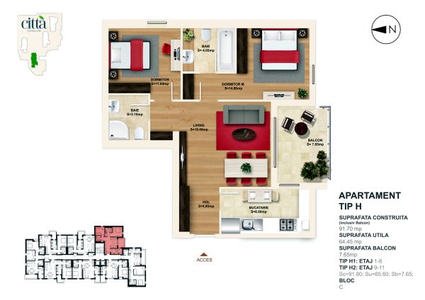 Citta Residential Park, din Pantelimon, va avea 180 de apartamente