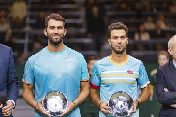 Horia Tecău şi Jean-Julien Rojer, Sursa foto: Facebook