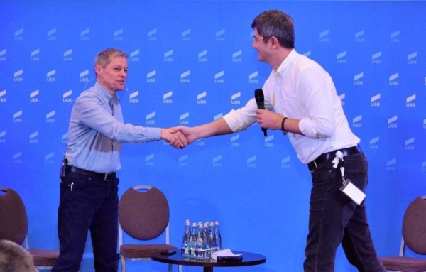 Dacian Cioloş şi Dan Barna (Sursa foto: Twitter)