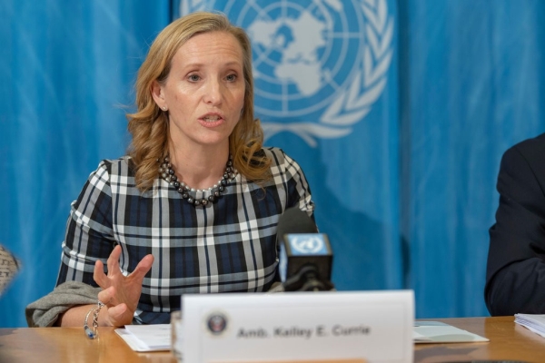 Kelley Currie, diplomat american, care denunţă tratamentul aplicat uigurilor în China (Sursă foto: Twitter)