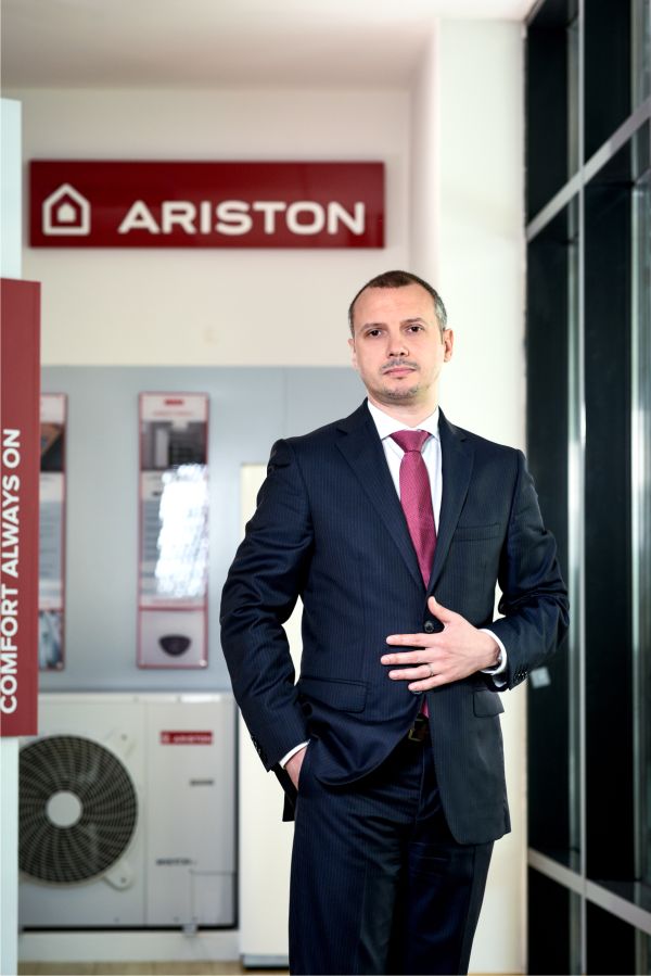 Cătălin Drăguleanu: "În ultimul an, Ariston Thermo România a înregis-trat o evoluţie pozitivă a business-ului, în linie cu dezvoltarea pieţei de construcţii şi imobiliare, ceea ce s-a reflectat şi în business-ul nostru, cifra de afaceri înregistrând o creştere de 12% faţă de 2017".