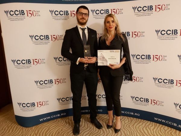 Locul 1 în Topul CCIB 2019