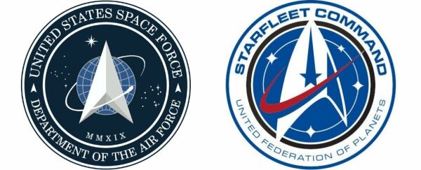 Emblema Space Force a Pentagonului seamănă cu insigna din serialul "Star Trek"