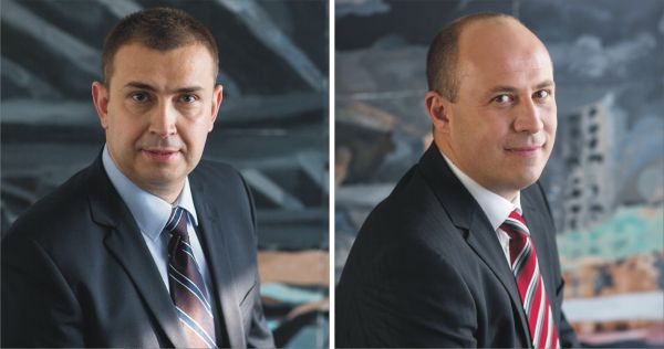 Helian Redai, Head of Sales & Marketing Porsche Finance Group, Radu Manea, Head of Fleet Management Porsche Finance Group România