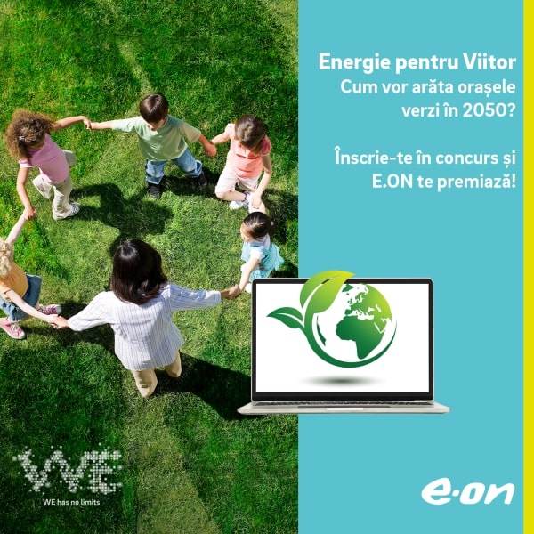  E.ON lansează concursul "Energie pentru viitor", dedicat elevilor preocupaţi de sursele de energie verde 