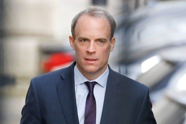 Dominic Raab, ministrul britanic de externe Dominic Raab