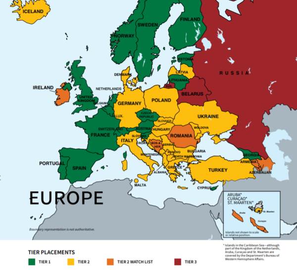 România rămâne principalul rezervor din Europa pentru victimele traficului sexual şi exploatarea prin muncă