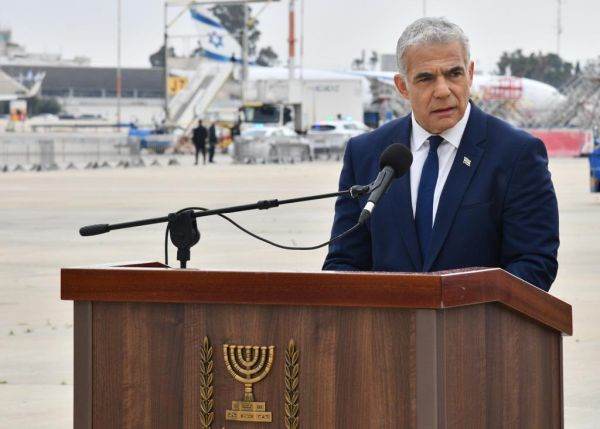 Yair Lapid (Sursa foto: Twitter/Yair Lapid-יאיר לפיד -https://twitter.com/yairlapid/status/1505822939106709504/photo/2)