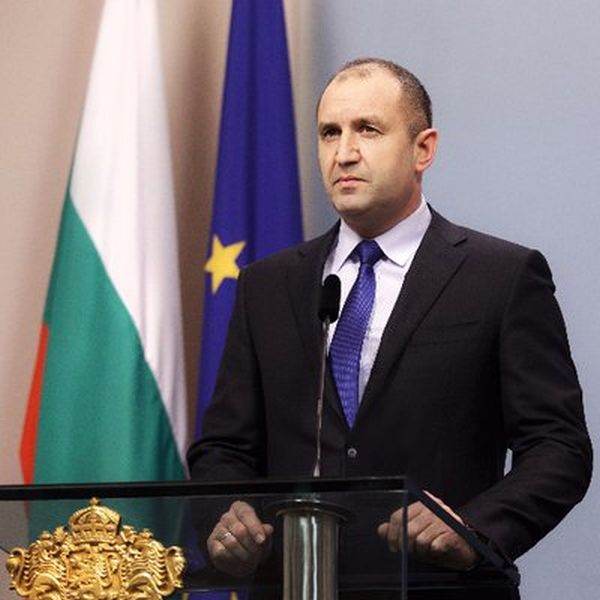 Rumen Radev (Sursă foto: Twitter/https://twitter.com/PresidentOfBg/photo)