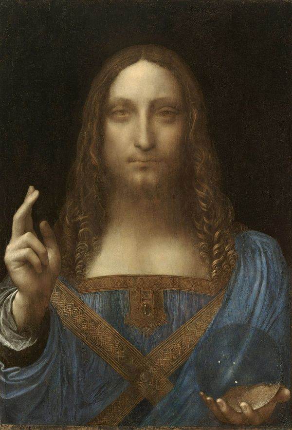 Leonardo da Vinci.Salvator Mundi