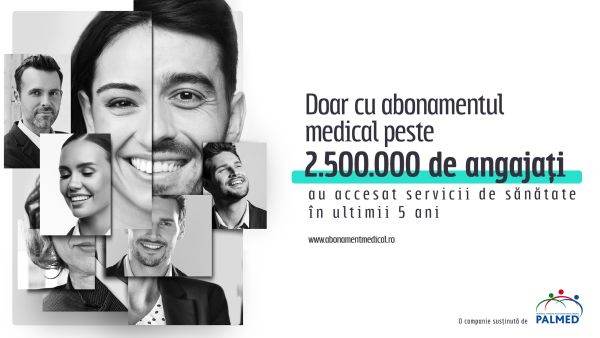 Peste 2,5 milioane de angajaţi au accesat servicii de sănătate folosind abonamentul medical în ultimii ani 