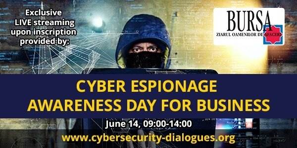 Congresul "Cyber Espionage Awareness Day for Business"