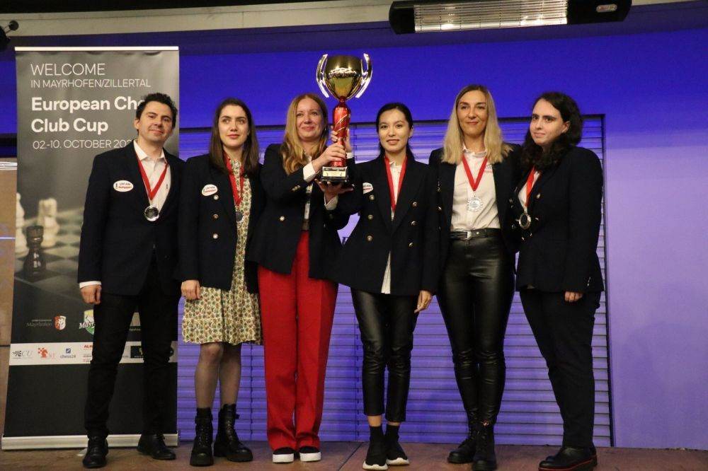 Echipa feminină CSU ASE Superbet a obţinut medalia de argint la Cupa Cluburilor Europene de Şah