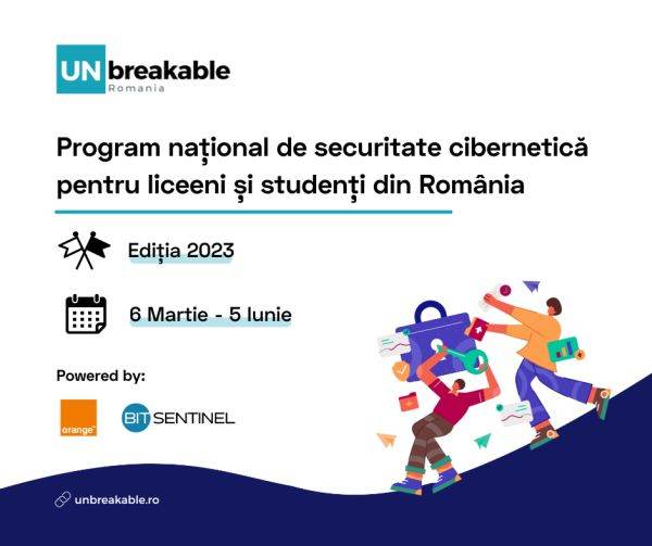 UNbreakable România deschide perioada de înscrieri la ediţia din 2023 a programului