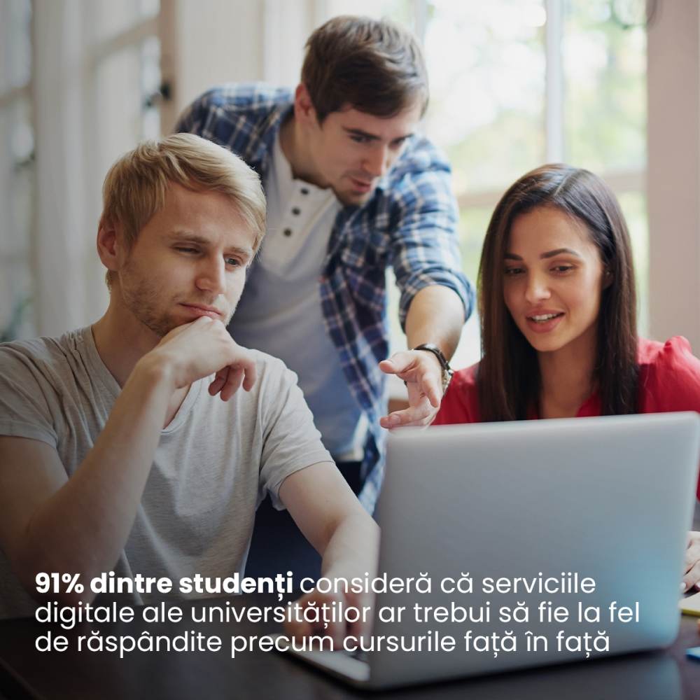 Studiul Great State: "91% dintre studenţi îşi doresc creşterea serviciilor digitale în Universităţi" ; Conceptul W.I.S.E.