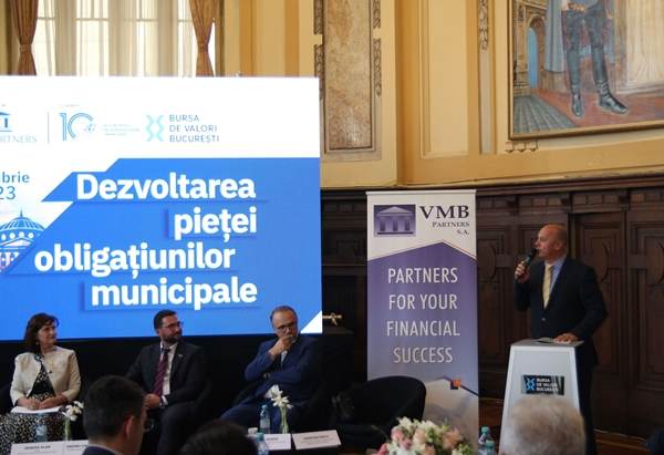 VMB Partners a organizat evenimentul "Dezvoltarea pieţei obligaţiunilor municipale" la Palatul CCIB