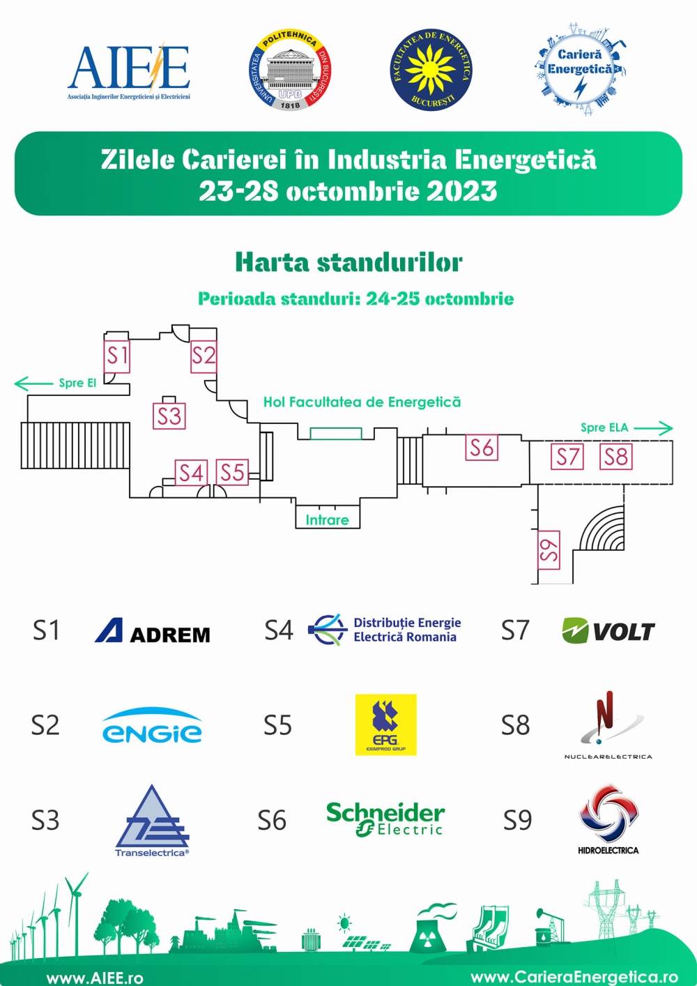 AIEE: Începe a doua ediţie a evenimentului "Zilele Carierei în Industria Energetică"