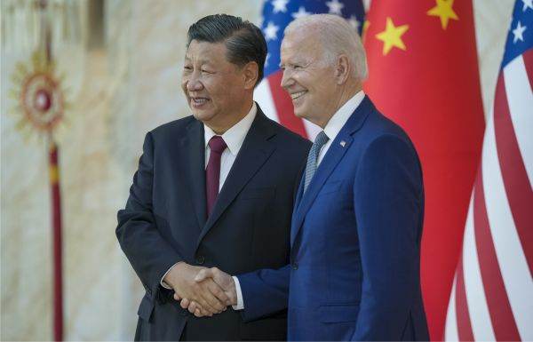 Pictured is the meeting between President Biden and President Xi Jinping at the 2022 G20 Summit in Bali.