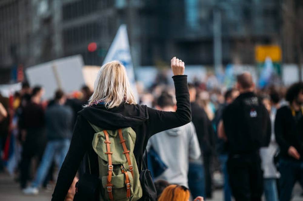 Acţiune de protest la sediul HIDROELECTRICA SA