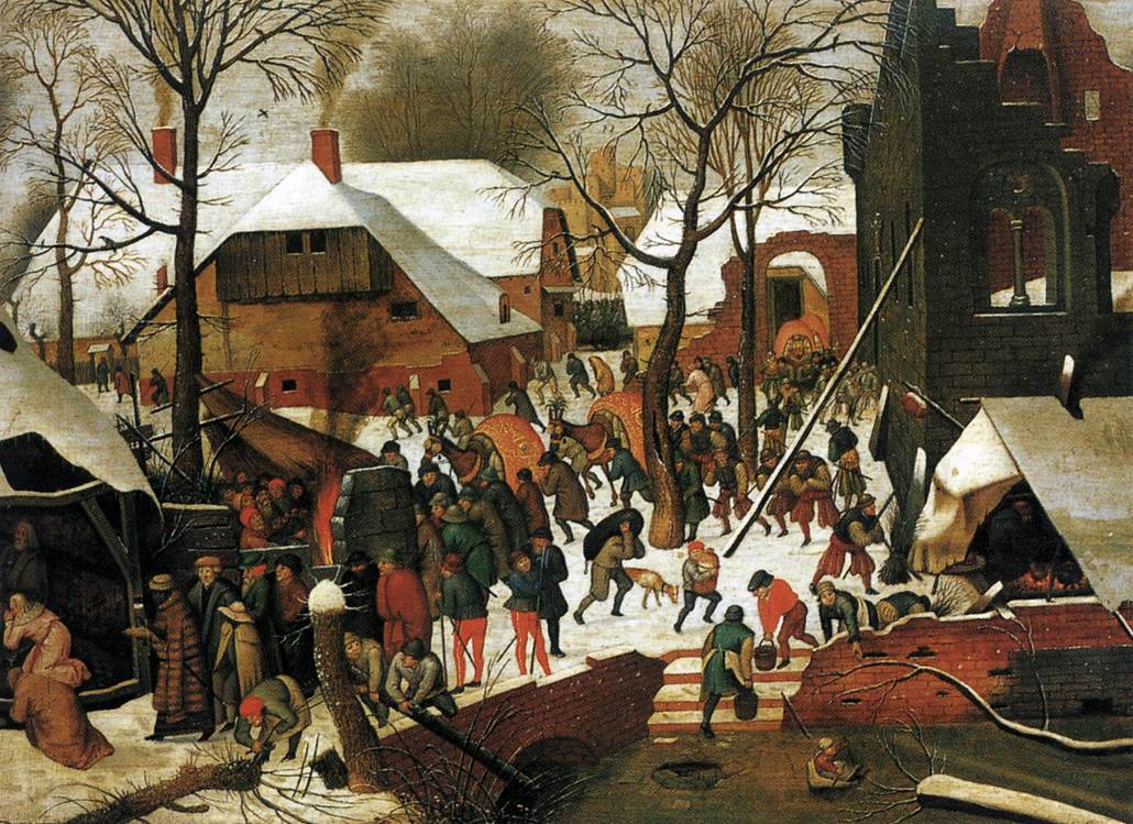 Pieter Brueghel cel Tânăr (1564-1638) - "Adoraţia Magilor" (cca. 1600) | Sursa: https://commons.wikimedia.org/wiki/File:Pieter_Brueghel_the_Younger_-_Adoration_of_the_Magi_-_WGA03612.jpg