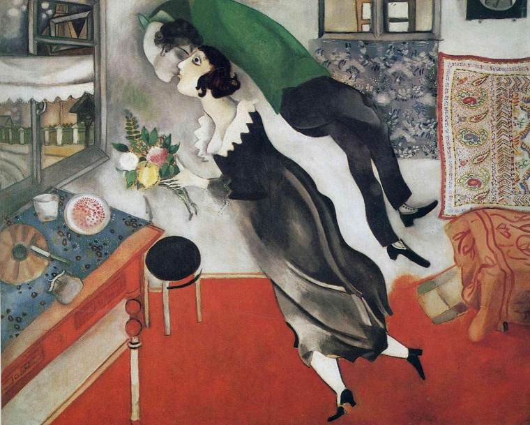 Marc Chagall (1887-1985) - "Ziua de nastere" (1915)