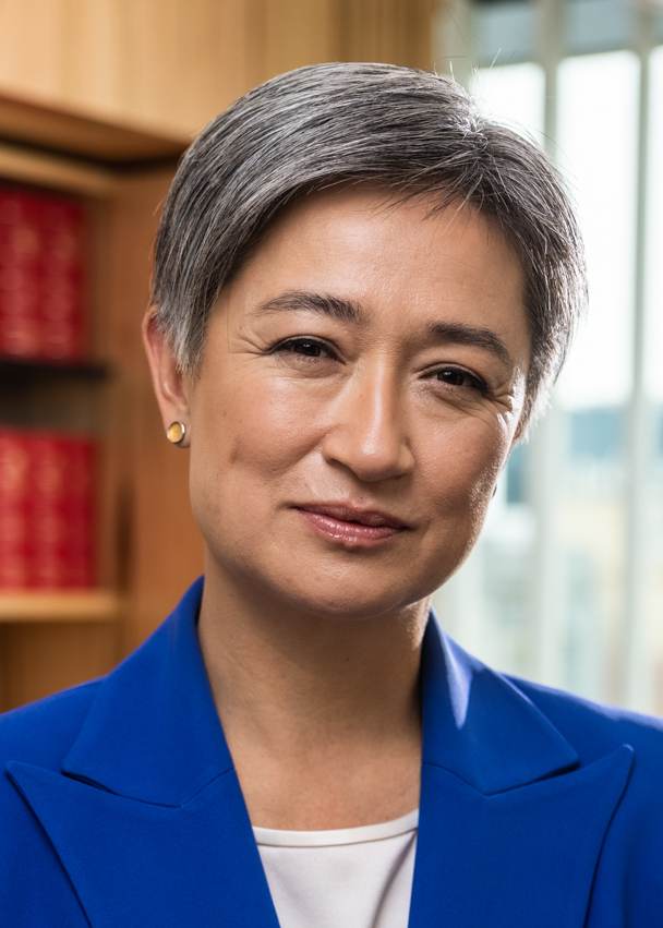 Şefa diplomaţiei australiene Penny Wong