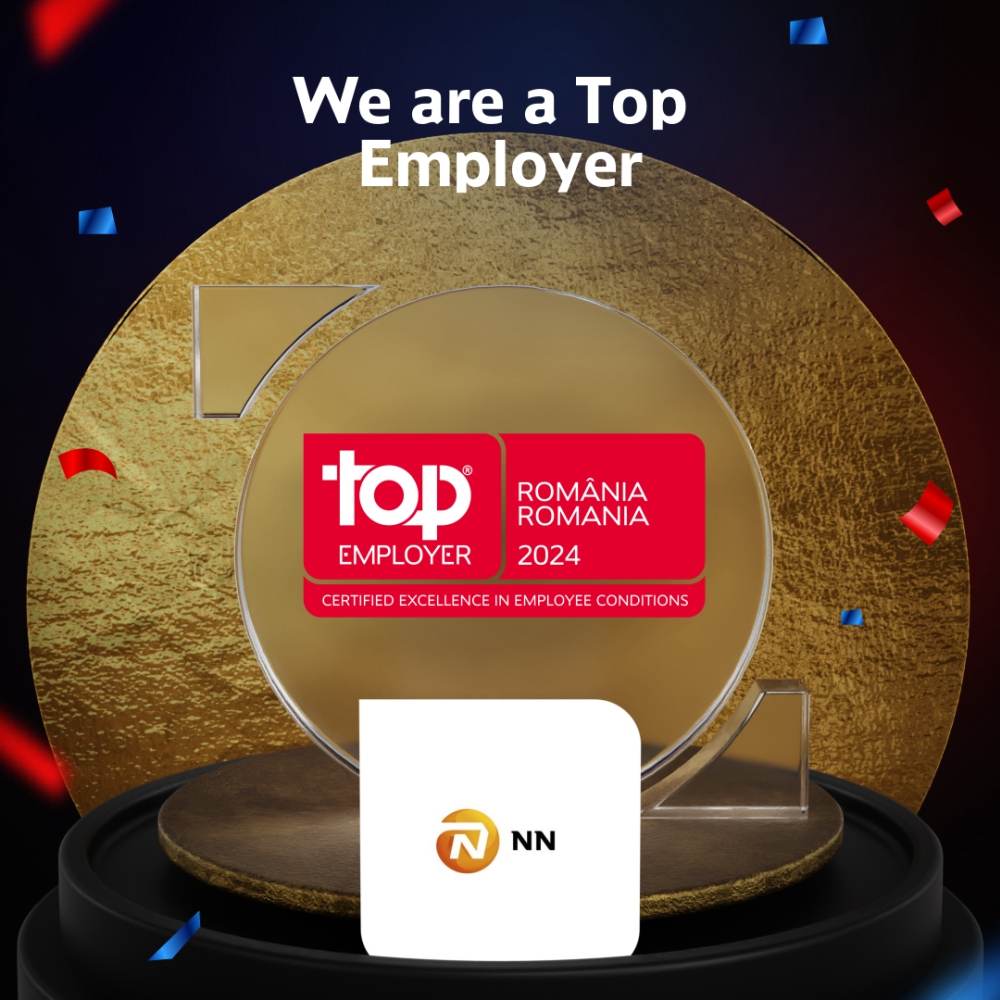 NN a fost desemnată Top Employer 2024, pentru al şaselea an consecutiv