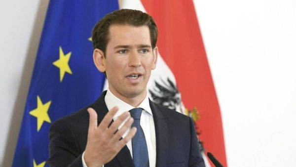 Cancelarul austriac Sebastian Kurz 