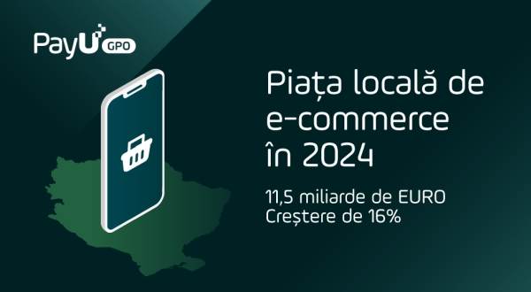 PayU GPO România: Cu un avans de 16% pe an, piaţa locală de e-Commerce poate deveni a doua în CEE