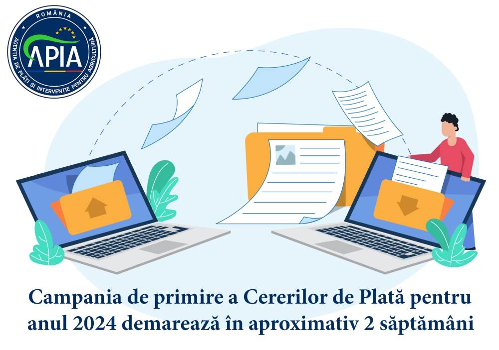 APIA amână startul Campaniei de primire a Cererilor de Plată pentru anul 2024