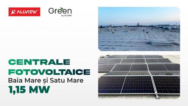 Allview Solar Energy a început implementarea a două instalaţii fotovoltaice de 1,15 MWp pe clădirile unui renumit hypermarket din România