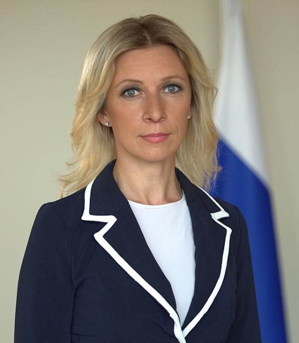 Maria Zaharova, purtătoarea de cuvânt a Ministerului de Externe rus