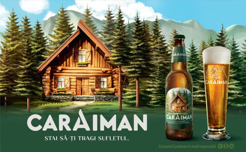 Bergenbier S.A. lansează Caraiman, cel mai nou brand din segmentul de bere core