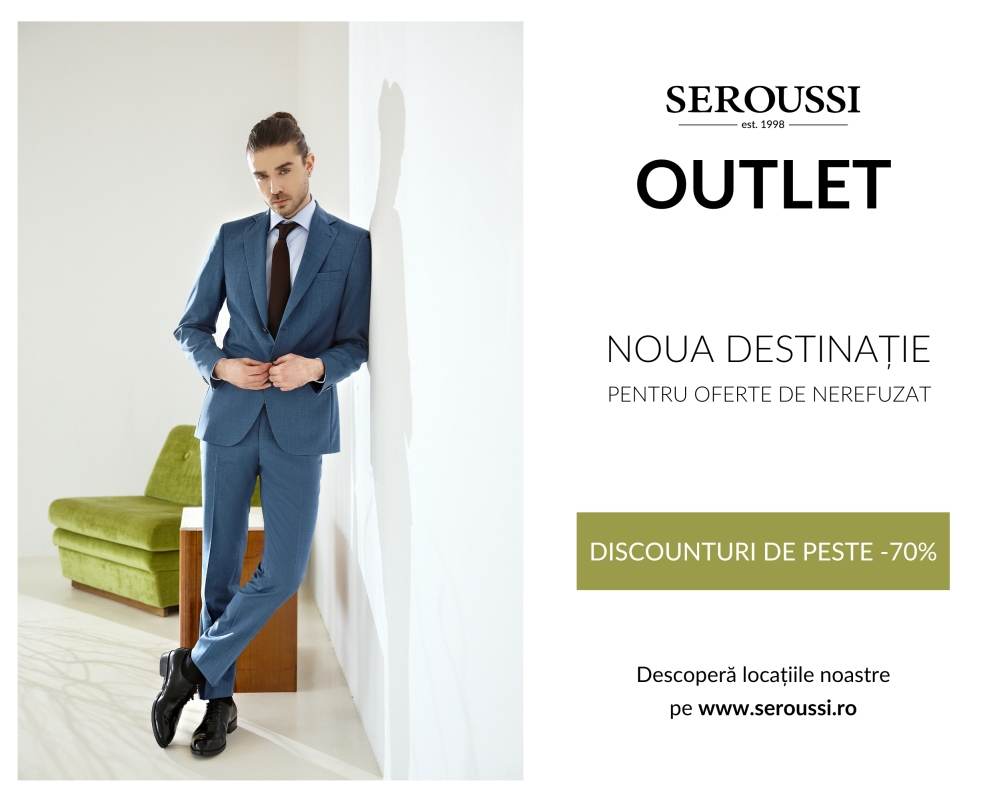 Brandul SEROUSSI a deschis primul outlet în Bucureşti