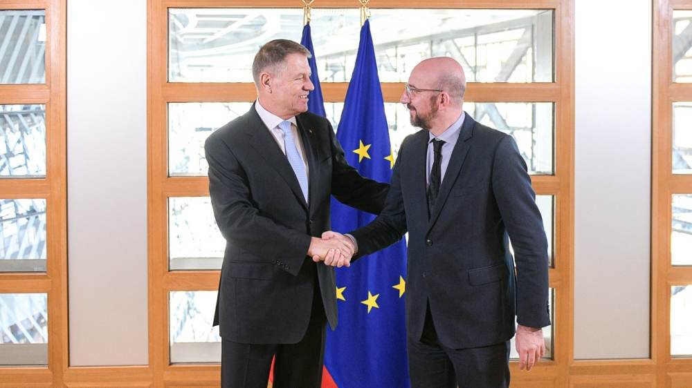 Klaus Iohannis şi Charles Michel găzduiesc o reuniune de lucru dedicată pregătirii viitoarei Agende strategice a UE