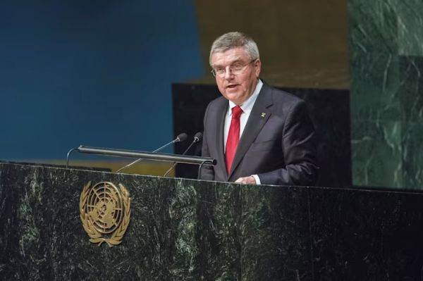 The president of the International Olympic Committee (IOC), Thomas Bach (Photo source: olympics.com)