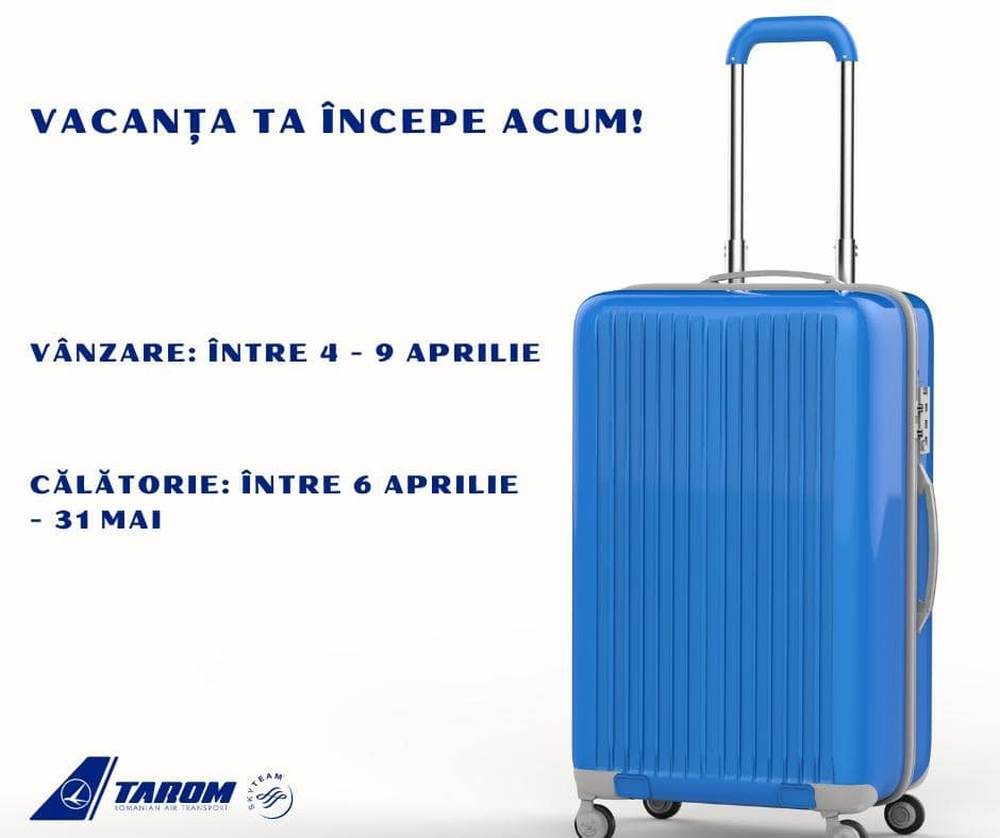 TAROM, fiecare zbor te poartă "Pe aripi de poveste"