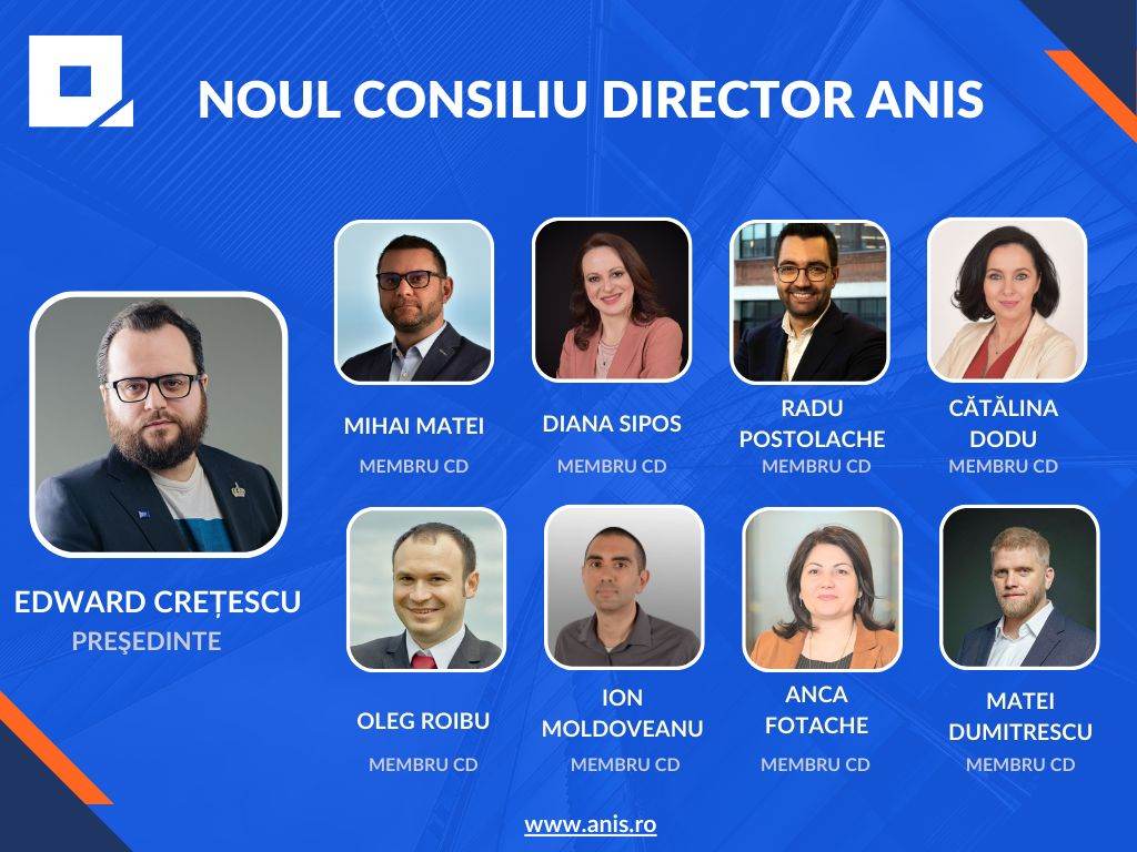 ANIS are un nou Preşedinte şi un Consiliu Director reales 