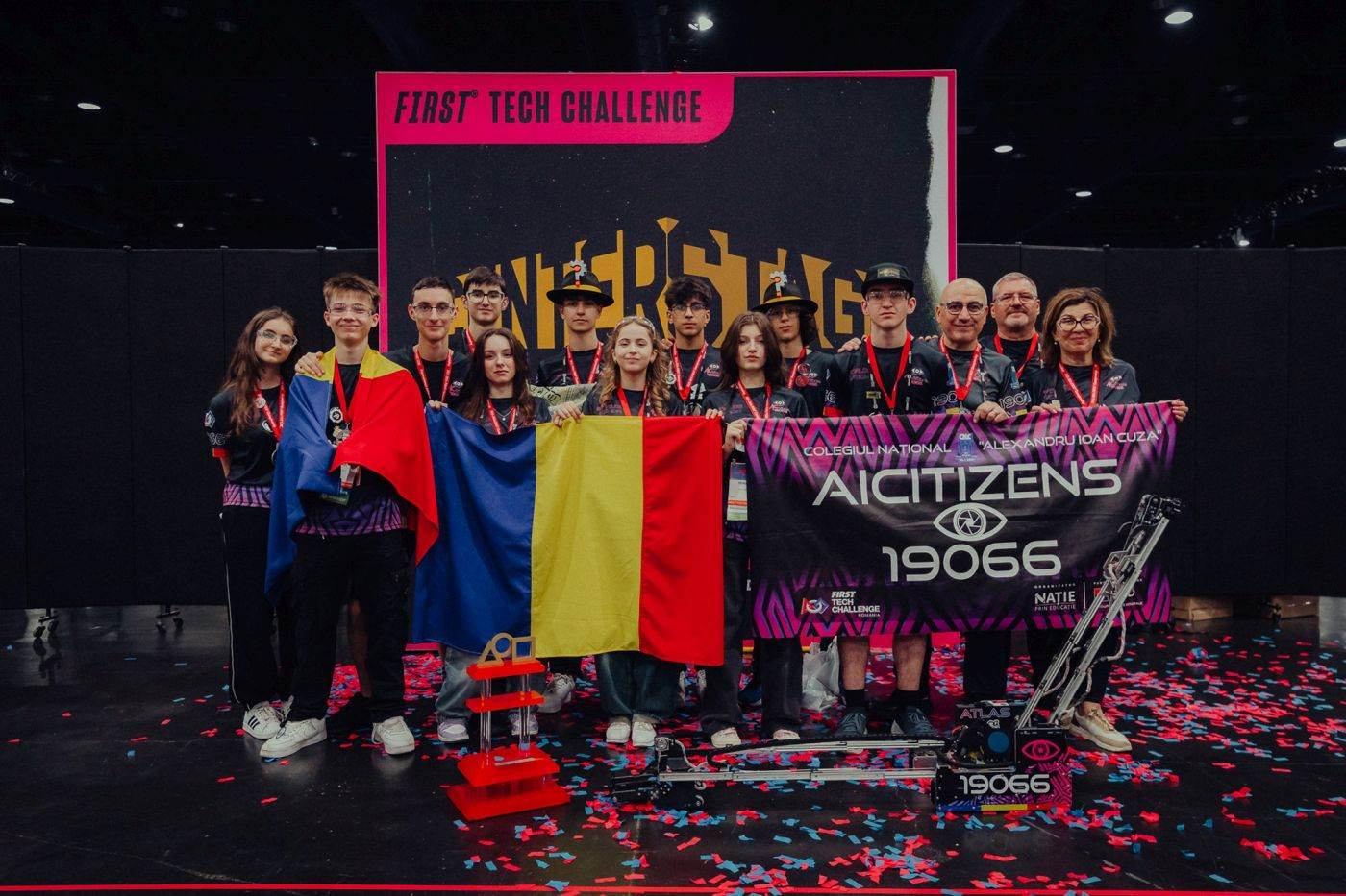 România a câştigat Campionatul Mondial de robotică din Houston, Statele Unite