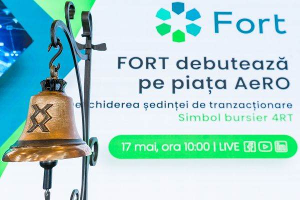 FORT, companie de securitate cibernetică parte a Bittnet Group, debutează pe piaţa AeRO a Bursei de la Bucureşti